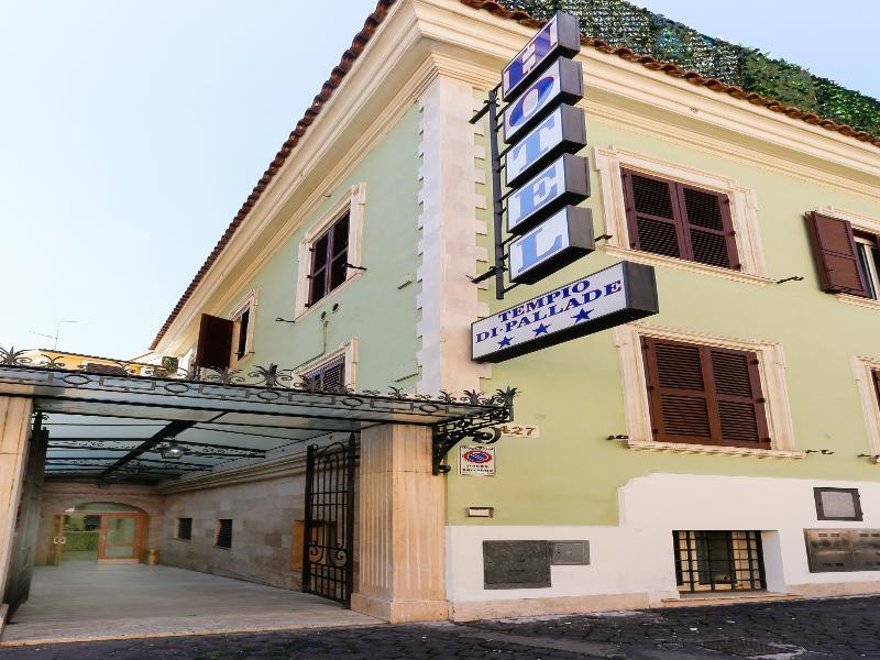 Hotel Tempio Di Pallade Rome Exterior photo